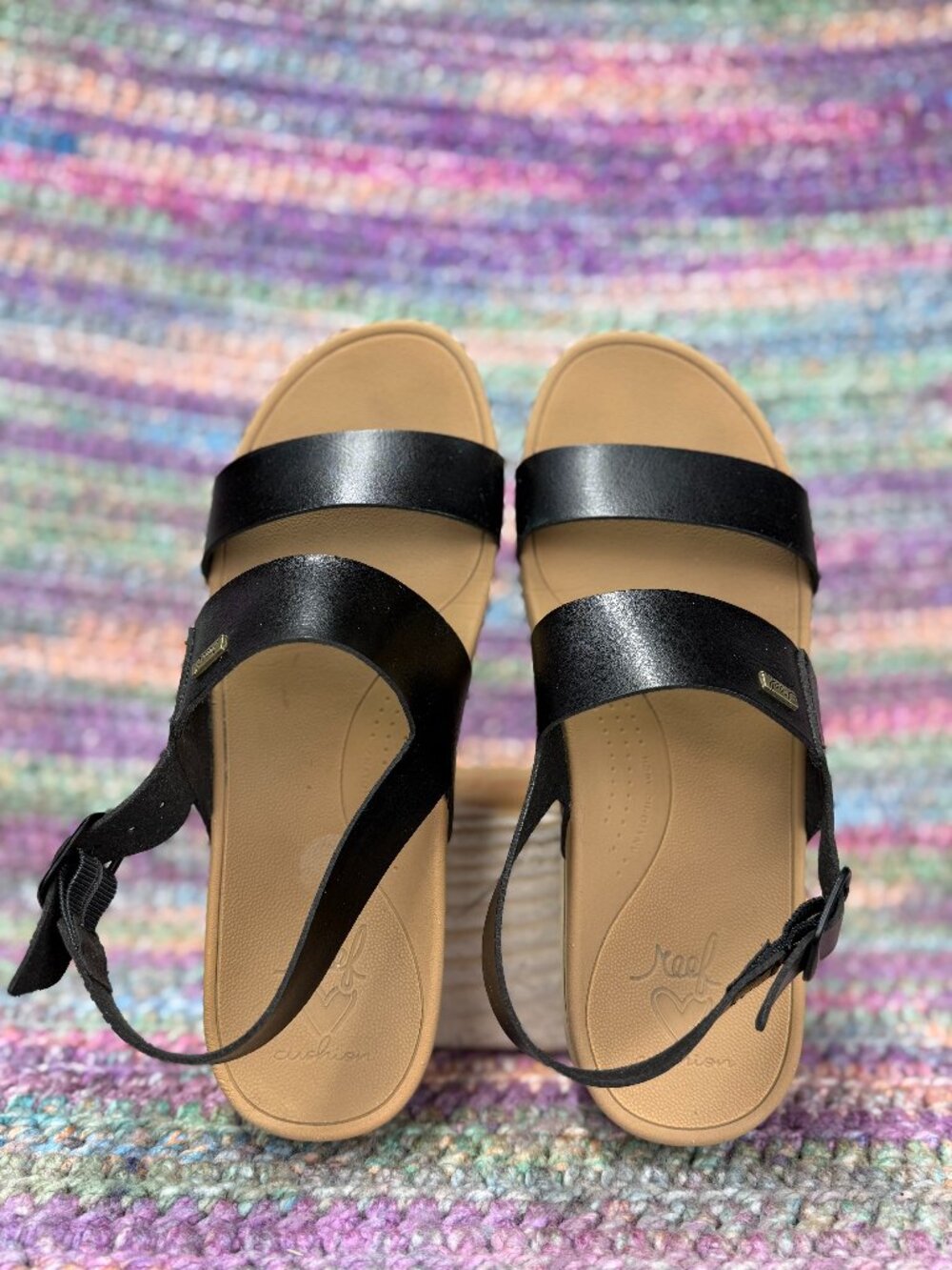 Reef Wedge Sandals Size 9